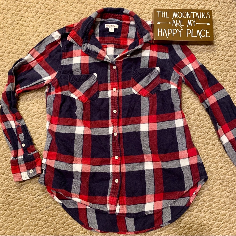 💙5/$25 Plaid Flannel❣️